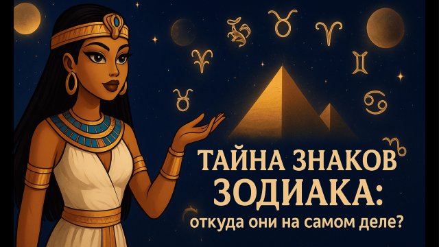 ТАЙНА ЗНАКОВ ЗОДИАКА: откуда они на самом деле?