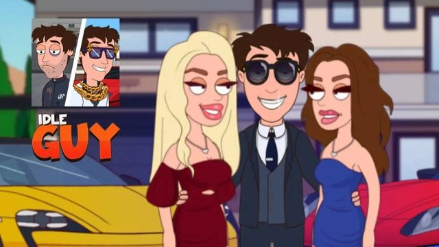 Idle Guy! Путь от Бомжа к Мажору!
