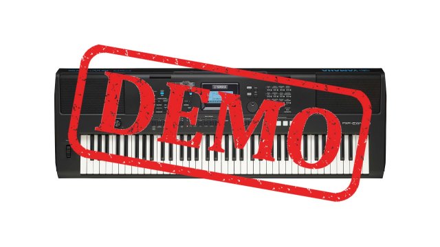 Синтезатор YAMAHA PSR-EW425 - демонстрация звучания