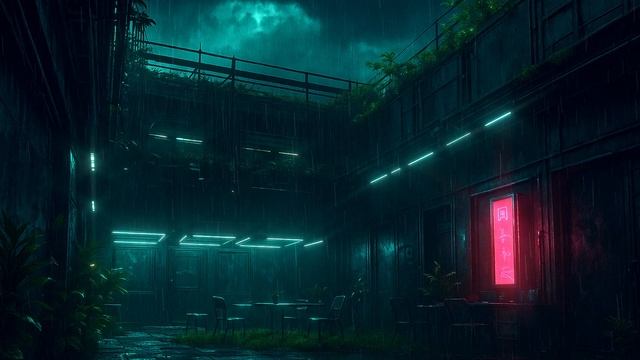 Derelict Lab ｜ Blade Runner Ambience ｜ Cyberpunk Ambient Music-(1080p24)