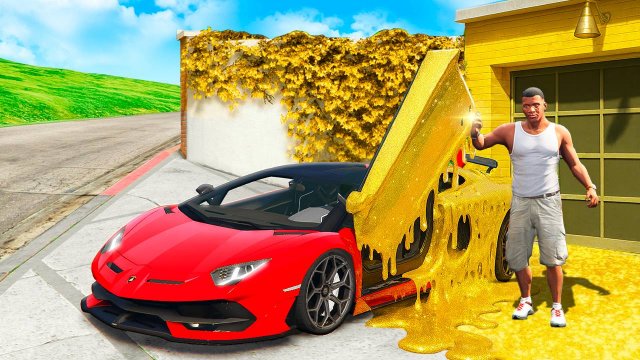 ГТА 5, НО ВСЕ ЧЕГО Я КАСАЮСЬ ПРЕВРАЩАЕТСЯ В ЗОЛОТО!