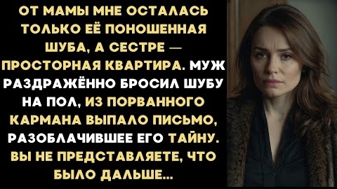 ИСТОРИИ ИЗ ЖИЗНИ/Мама мне оставила свою старую шубу, а сестре-просторную квартиру/Рассказ жизненный