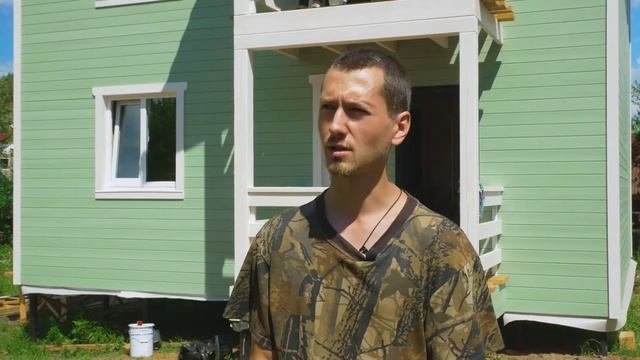 Отзыв о строительстве компанией Добрая-Баня.рус - Каркасный дом 8х9,3м