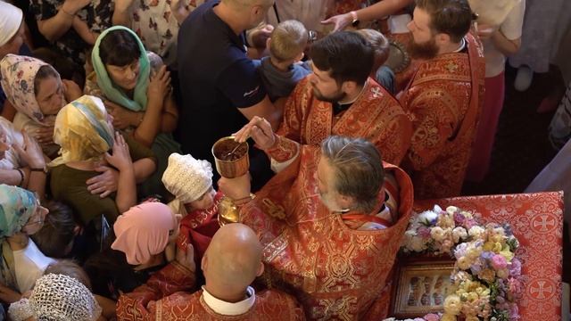 Литургия в храме Всех святых (2024 г.)