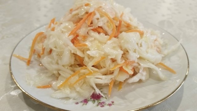 Мой любимый салат из капусты. Капуста по-путински, готовлю более 20 лет.