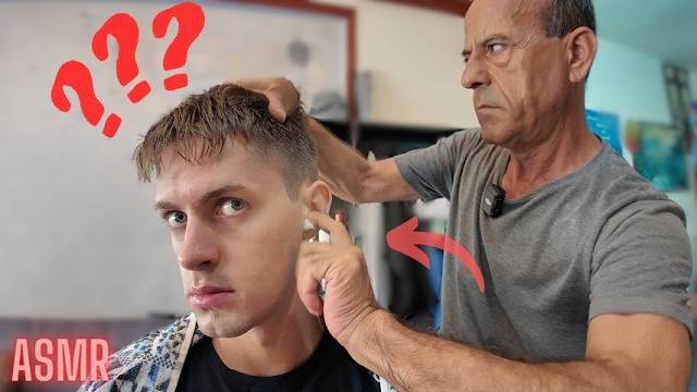 ASMR МАССАЖ И СТРИЖКА ЗА 8$ В ТУРЦИИ