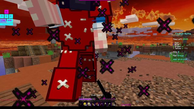 Minecraft FireballBattle