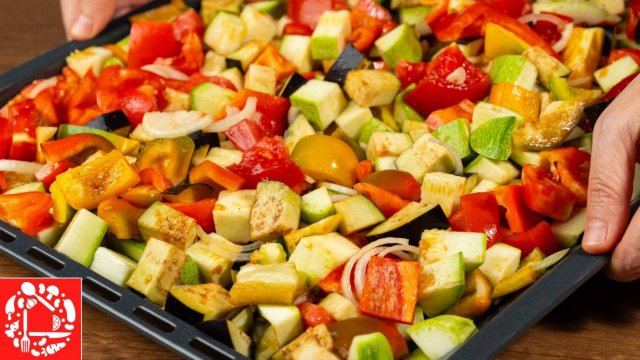 Вкуснятина из овощей в духовке – попробуешь и забудешь про мясо! 😍