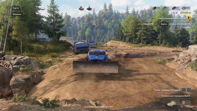 RoadCraft Прохождение 153 (Загрязнение) 90% пути "Порт-Бетонный завод"