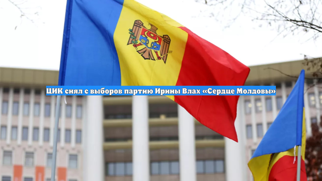 ЦИК снял с выборов партию Ирины Влах «Сердце Молдовы»