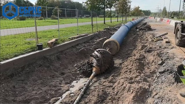Прокладка труб ВЧШГ Ду700мм методом ГНБ (Санкт-Петербург)_2025