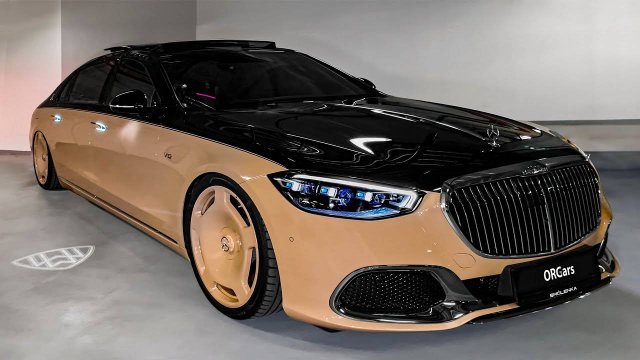 Mercedes-Maybach S 680 V12 Вирджил Абло 1 из 150 — Ультра-роскошный седан в деталях