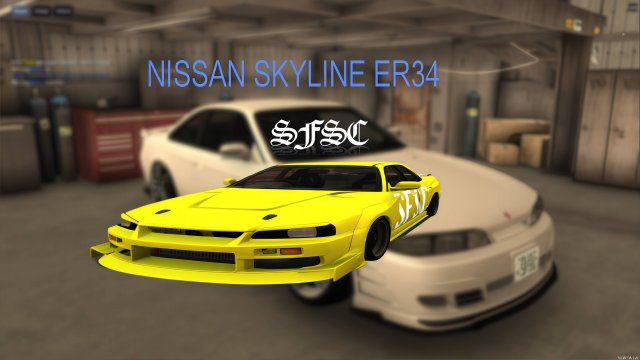 МТА - San Fierro Street Club MTA Server / NISSAN SKYLINE ER34!