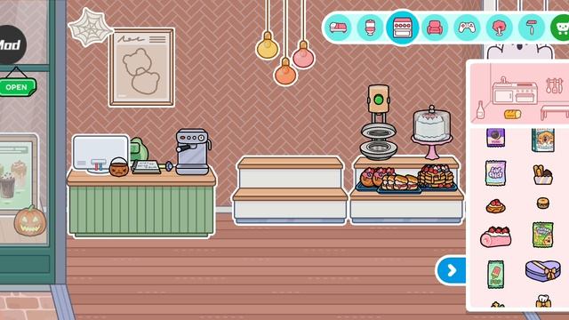 обустройство  осеннего кофе в тока бока ворлд🍂🍂🍪🍪🥞☕☕ 🤔