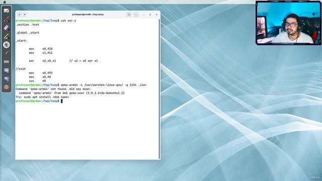 10.3 -XOR logical operation in arm assembly programming