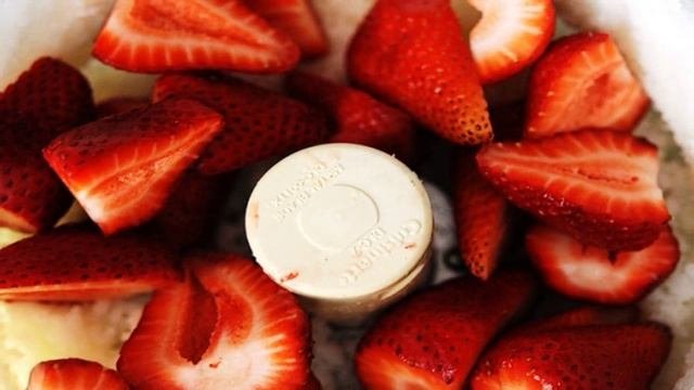 Клубничное печенье