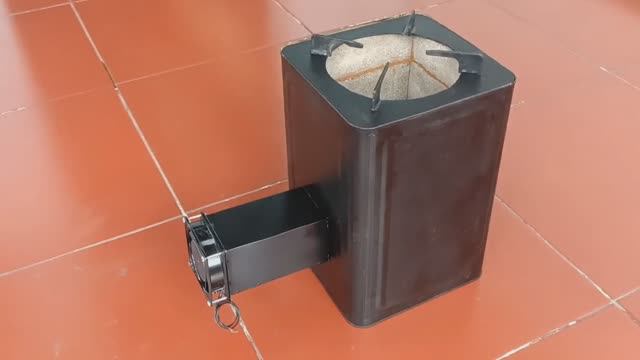 1 ГАЗ НЕ НУЖЕН Бездымная Мобильная дровяная печь горелка с турбонаддувом
