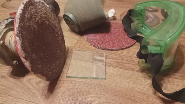 Как обработать кромку стекла