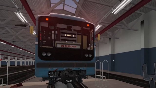Минское метро в Метрострое! Гаррис мод метрострой - едем всю линию!!