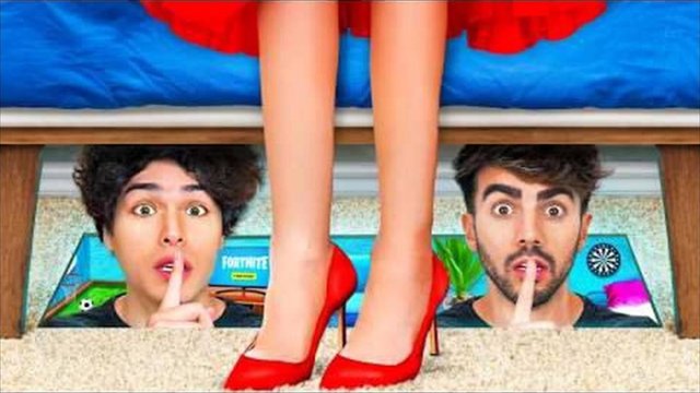 Я построил 7 секретных комнат, которые вы никогда не найдете! в 360