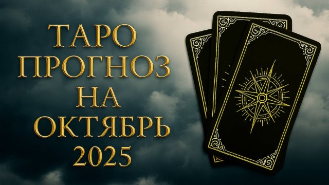 ТАРО ПРОГНОЗ НА ОКТЯБРЬ 2025