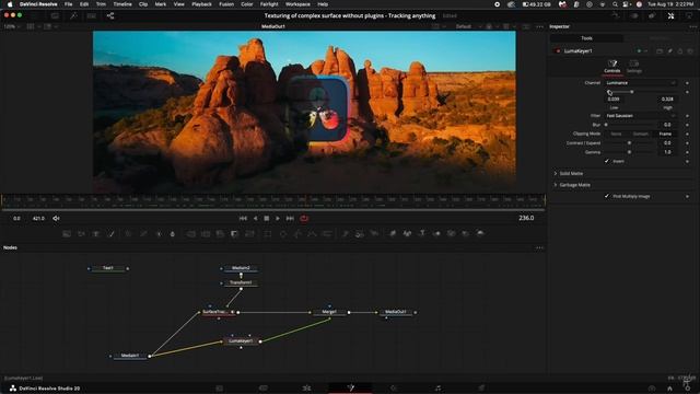 Креативный текст для видео, снятых с дронов. Часть 2| Davinci Resolve Fusion