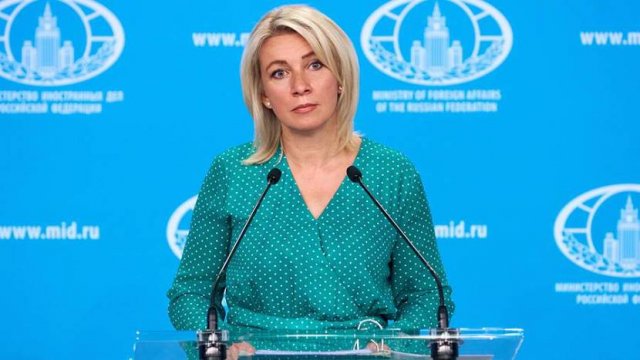 Захарова рассказала об охранявшей пресс-конференцию Лаврова овчарке