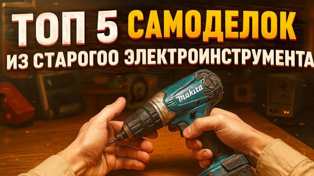 5 гениальных преображений электроинструмента