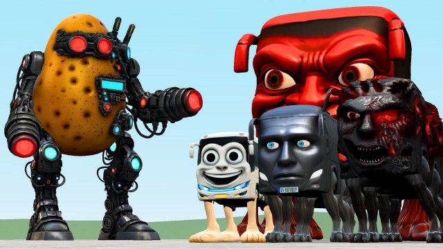 Bulbatronix 3000 Против Совершенно Нового Семейства Rang Ring Rengring В Garrys Mod