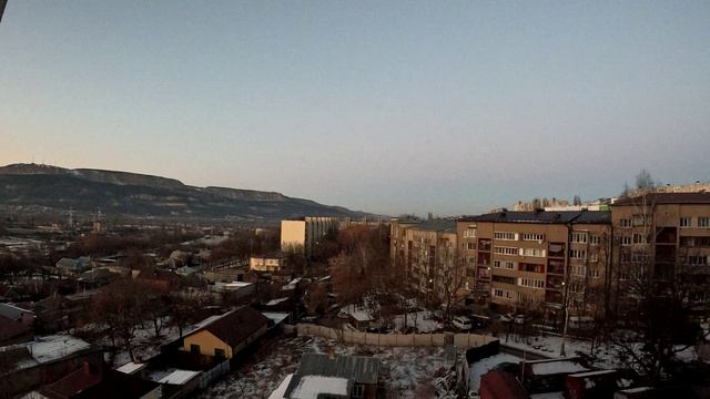 Кисловодск. Закат