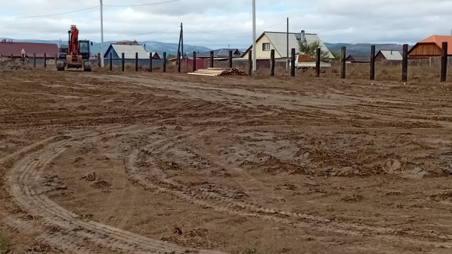 Земляные работы на водоёме