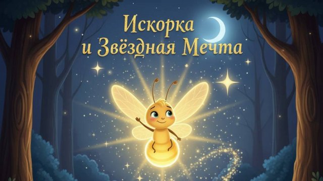 ✨ Искорка и Звёздная Мечта | Волшебная Детская сказка о Доброте и Свете ✨