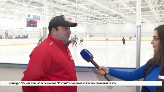 Разгром гостей. Первенство Сибирского федерального округа по хоккею с шайбой среди юношей