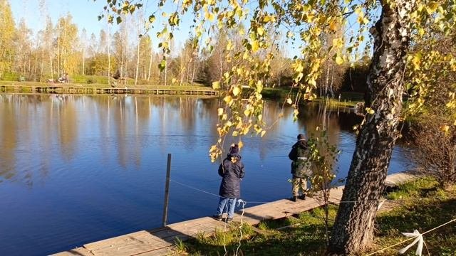 ловля форели,форелевая рыбалка РК "Фишка" Петряиха