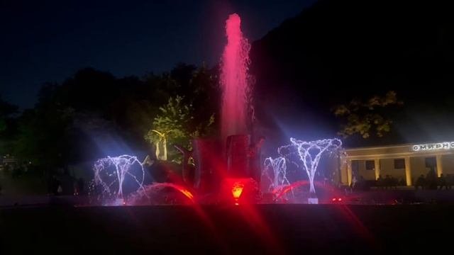 Главный фонтан в Железноводске