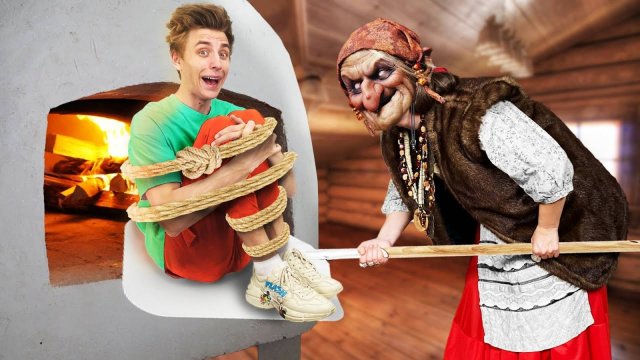 БАБА ЯГА Схватила Нас! _Она Реально Существует_ А4