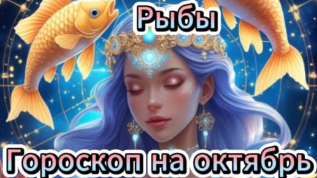 Рыбы! Гороскоп на октябрь 2025 года!
