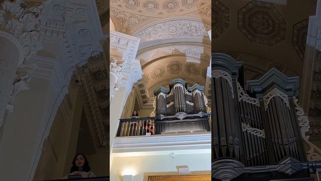 Органный концерт в Ротонде библиотеки Маяковского, Невский проспект, 20