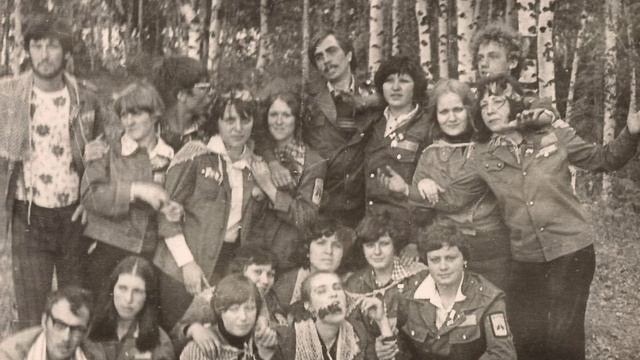 1978 год, ССО Пламя, Тюменского инженерно-строительного института. г. Нижневартовск