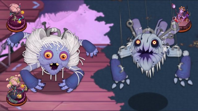 Волосинетка - Все Песни и Анимации Монстра (My Singing Monsters, Мои Поющие Монстры, Msm, Мсм)