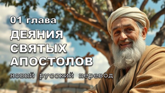 ДЕЯНИЯ СВЯТЫХ АПОСТОЛОВ ГЛАВА 1