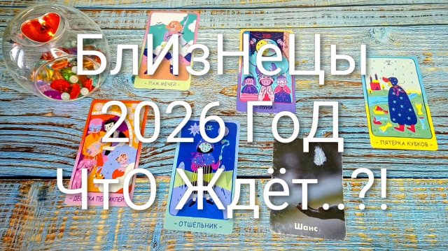 #БЛИЗНЕЦЫ ТАРО-ПРОГНОЗ НА 2026 ГОД💖💖💖#ГаданиеНаБудущее #ТароПрогноз #ТароГадание