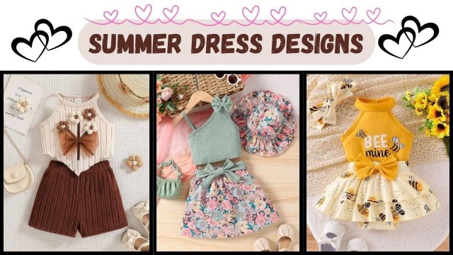 Sweet & Stylish Baby Girl Dress Design Ideas