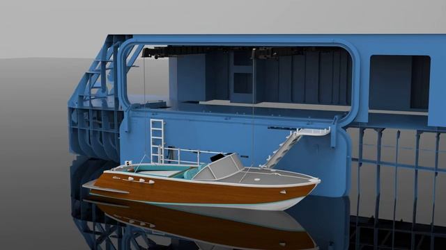 🛥️ СПУ для прогулочных средств + бортовое закрытие | Leisure Boat Launch & Recovery System