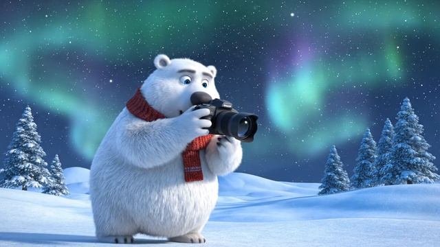 Белый мишка фотограф#мультикидлядетей#обучающиемультики#мультикидлямалышей#детскоевидео#мультики