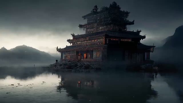 Зеркало - Успокаивающая медитативная атмосфера Японии, фоновая Японская музыка