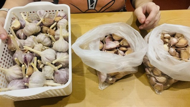 26 сентября. Про подростков. Больная тема. Готовлю чеснок к посадке