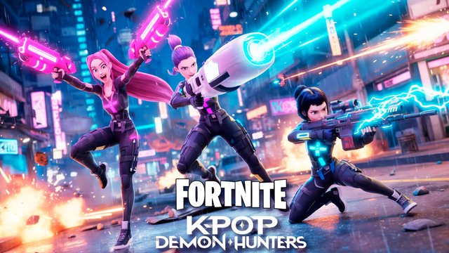 K-POP DEMON HUNTERS X FORTNITE: HOW IT'S DONE | HUNTRIX ЗАХВАТЫВАЮТ ВЛАСТЬ 🎮🔥