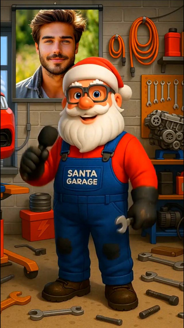 Видео поздравление от деда мороза с новым годом автомеханику