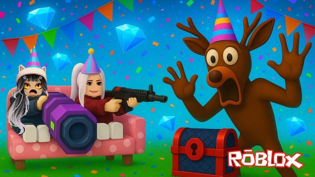 ВЕЧЕРИНКА 99 НОЧЕЙ В ЛЕСУ с  АЛМАЗАМИ с @DogGamer1⁩ в ROBLOX | 99 Nights in the Forest в Роблокс